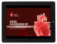 cover image of 2025 Handbook of Emergency Cardiovascular Care eBook (International English)